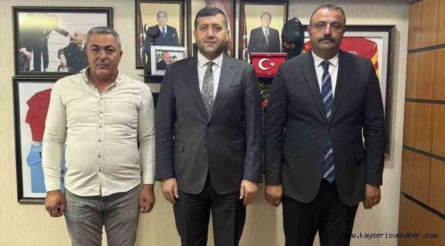 Belediye başkanı ve muhtardan MHP'li Ersoy'a istişare ziyareti