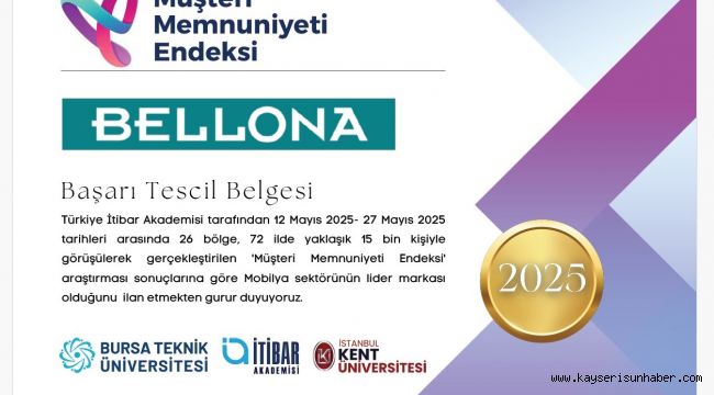 Bellona müşteri memnuniyetinde güvenin adresi oldu