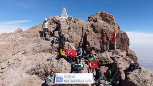 Büyükşehir Erciyes A.Ş.'den doğaseverlere zirve keyfi