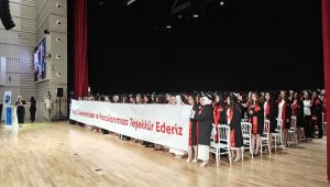 Erciyes Üniversitesi Tıp Fakültesi 51. dönem mezunlarını verdi