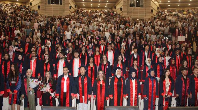 ERÜ Sağlık Hizmetleri Meslek Yüksekokulu 34. Dönem mezunlarını verdi