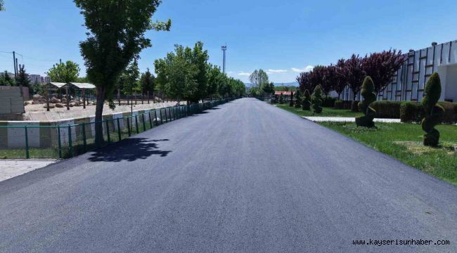 Hayvanat bahçesinde yürüyüş yolları yenilendi
