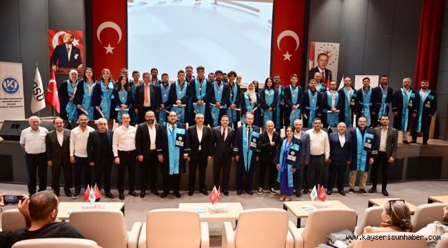 Kayseri Meslek Yüksekokulu ilk mezunlarını verdi
