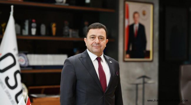 Kayseri OSB Başkanı Yalçın: "Kayseri'nin 6 aylık ihracatı 1 milyar 861 milyon dolar oldu"