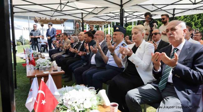 Kayseri Üniversitesi'nde 'Şehitler Anıtı' açıldı