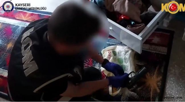 Kayseri'de silah ticareti yapan 2 kişi gözaltına alındı