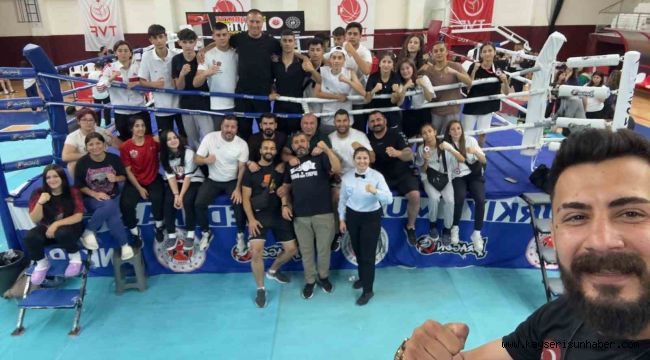Kayserili 4 muaythai sporcusu Abu Dabi vizesi aldı