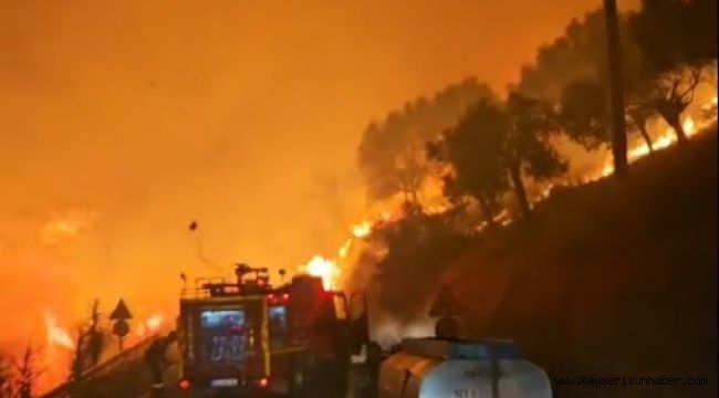 Kocasinan Belediyesi'nden İzmir orman yangınlarına destek