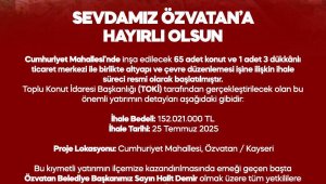 MHP'li Ersoy'dan Özvatan'a müjde