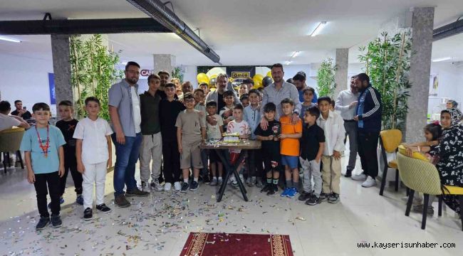 Ömürspor, sezonu aileler ile noktaladı