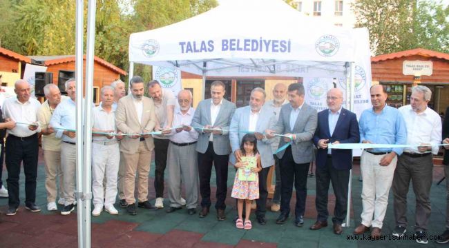 Talas'ta Sahaflar Çarşısı açıldı