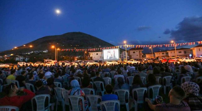 Talas'ta yaz akşamları daha renkli, daha canlı