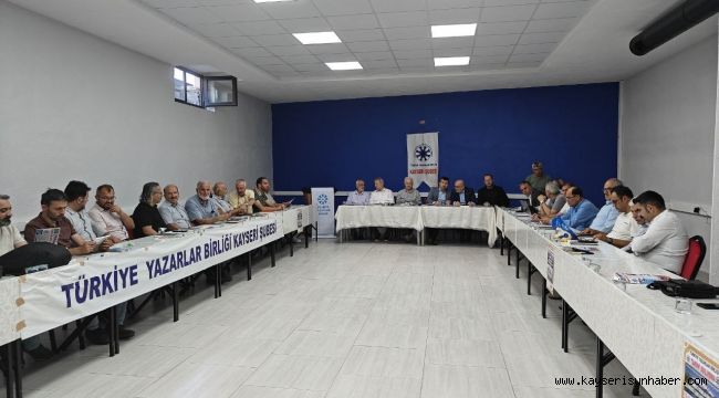 TYB 15. Şubeler Toplantısı Kayseri'de başladı