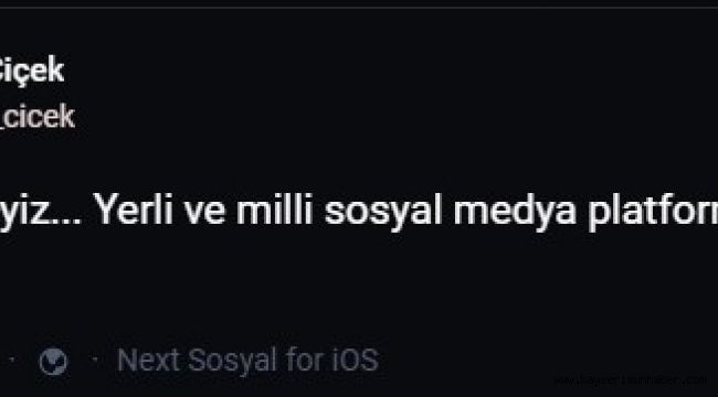 Vali Çiçek yerli ve milli platformda