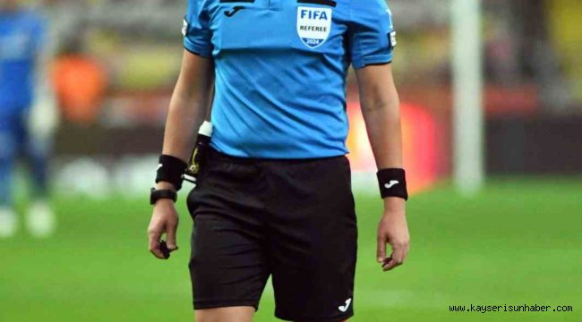 Başakşehir- Kayserispor maçında Kadir Sağlam düdük çalacak