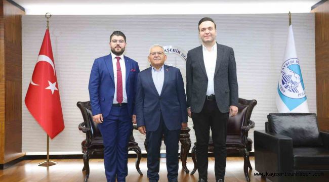 Başkan Büyükkılıç; AK Parti Gençlik Kolları Başkanı İbiş'i ağırladı