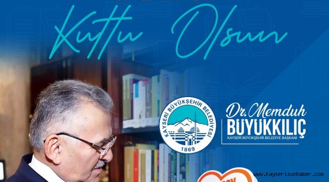 Başkan Büyükkılıç: "15 kütüphanede 1 milyonu aşkın ziyaretçi ağırladık"