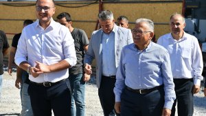 Başkan Büyükkılıç, Sahabiye Kentsel Dönüşüm Projesi'ni inceledi