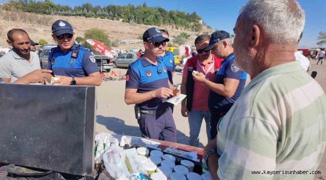Bit pazarında bozulmuş gıdaya rastlanmadı