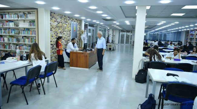 Büyükşehir kütüphaneleri; 7'den 77'ye her yaşa hitap ediyor