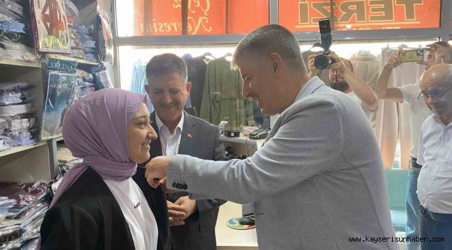 Çopuroğlu: "Kayseri'nin uzak, yakın her ilçesindeyiz"