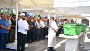 Erciyes Dağı'nda ölü bulunan çift son yolculuğuna uğurlandı