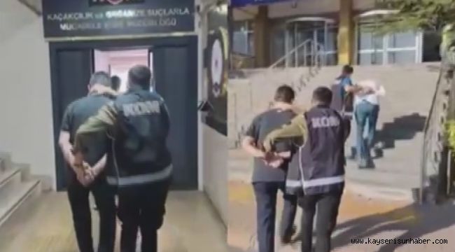 Kayseri'de silah kaçakçılarına operasyon: 5 gözaltı