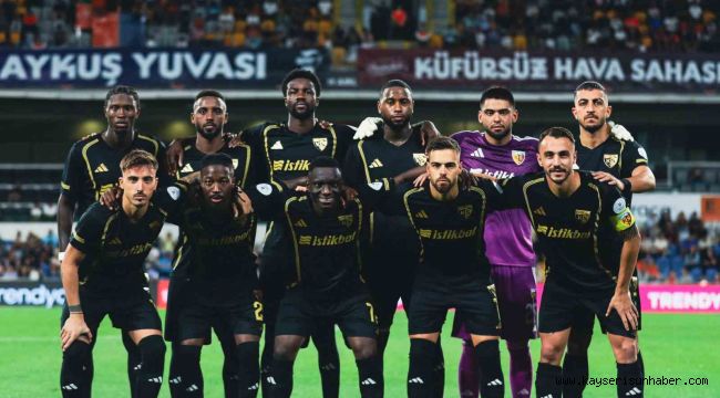 Kayserispor lige 1 puanla başladı