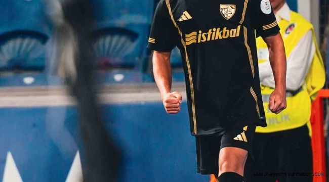 Kayserispor'un ilk golü Miguel Cardoso'dan