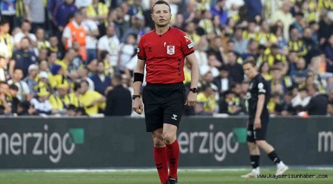 Kocaelispor - Kayserispor maçında Yasin Kol düdük çalacak