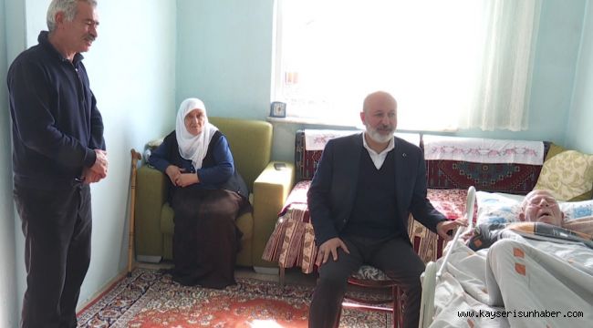 Kocasinan, 'Evde Bakım Hizmeti' ile hem yüzleri güldürüyor hem şifa dağıtıyor