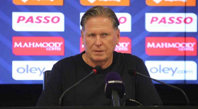 Markus Gisdol: "Takım halinde çalışmaya ve zaman geçirmeye ihtiyacımız var"