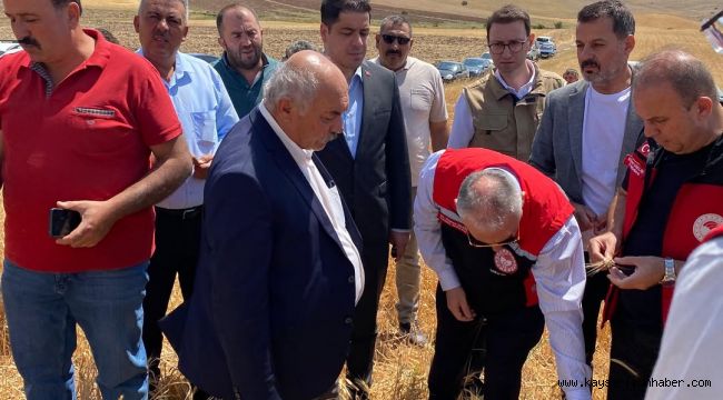 Okandan: "AK Parti olarak her zaman üreticimizin ve çiftçimizin yanındayız"