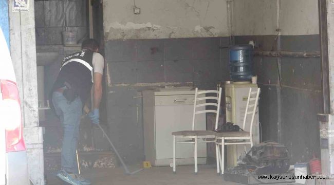 Su içmek için girdiği işyerinde tabancayla vuruldu