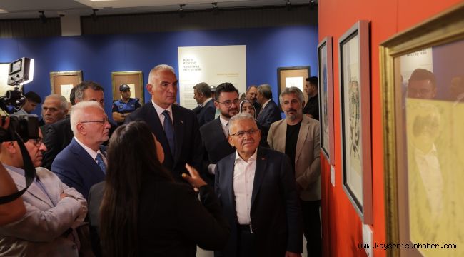 Başkan Büyükkılıç, Bakan Ersoy'a Mutfak Sanatları Merkezi'ni tanıttı