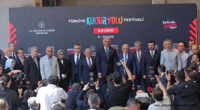 Başkan Büyükkılıç'tan 'Türkiye Kültür Yolu Festivali' teşekkürü