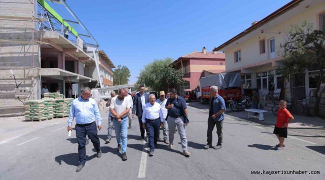 Başkan Büyükkılıç'tan Sarıoğlan'a 'yatırım ve hizmet' çıkarması