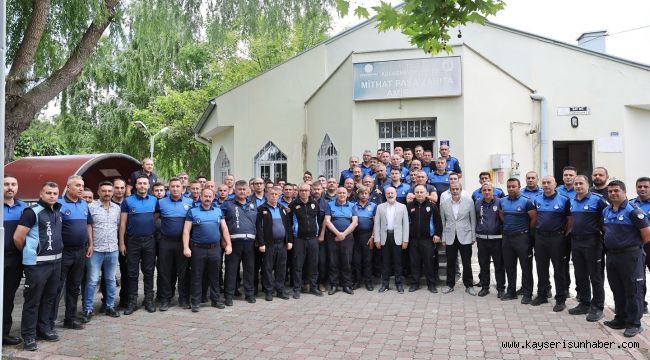 Başkan Çolakbayrakdar: "Zabıta ekibimiz, şehrin huzuruna katkı sağlamaktadır"