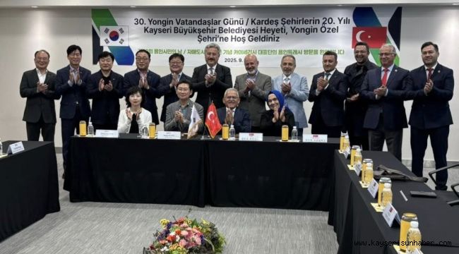 Büyükkılıç, Güney Kore'de işbirliğini geliştiriyor