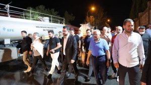 Büyükkılıç, yangın çıkan fabrikada inceleme yaparak geçmiş olsun dileklerini iletti