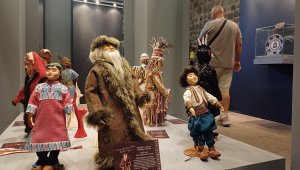 Dede Korkut karakterlerinin minyatürleri vatandaşlara sergilendi