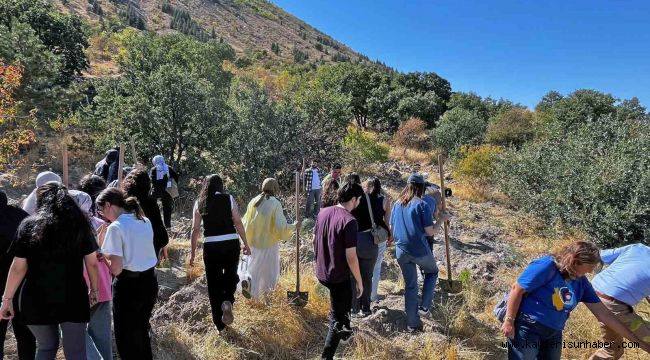 Dünya Eczacılar Günü'nde Ali Dağı'na 'Yeşil Nefes'