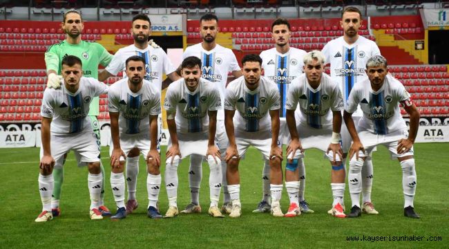 Erciyes 38 FK, 25 kişilik kadroyu TFF'ye bildirdi