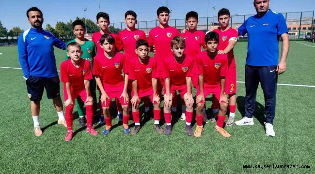 Gelişim Ligi U-14: Kayserispor: 5 - Çankaya Spor Kulübü: 0