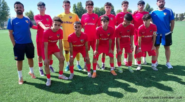 Gelişim Ligi U-15: Kayserispor: 4 - Çankaya Spor Kulübü: 0