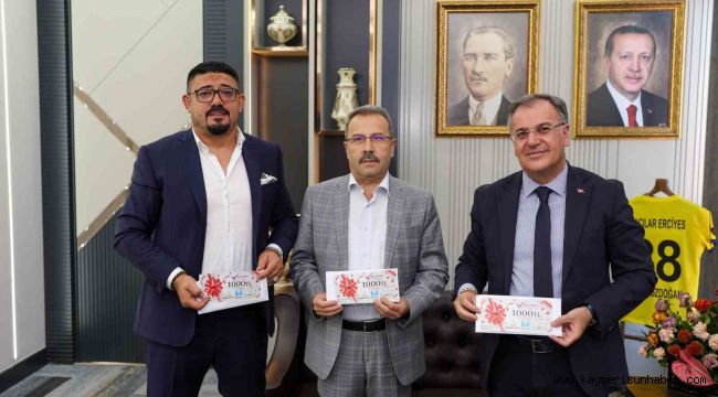 Hacılar'da belediye ve iş dünyası, eğitime destekte el ele