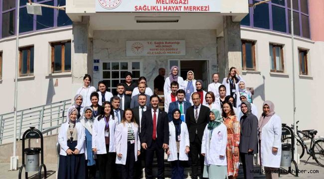 Halk Sağlığı Genel Müdürü Demirkol, Kayseri'de sağlık tesislerini ziyaret etti
