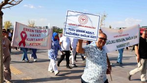 Halk Sağlığı Haftası'nda 'sağlıklı yaşam için yürüyüş'