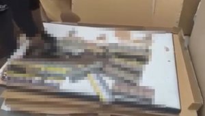 Kaçak sigaraları yemek masasına sakladı: 1 gözaltı