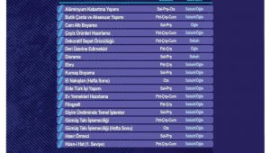 KAYMEK sanat ve mesleki eğitim kurslarına kayıtlar başladı